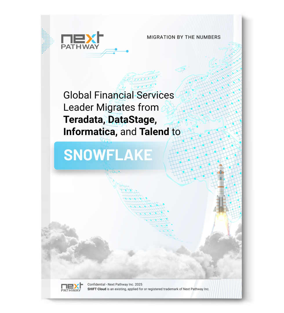 how to migrate from Teradata, DataStage, Informatica, and Talend to snowflake