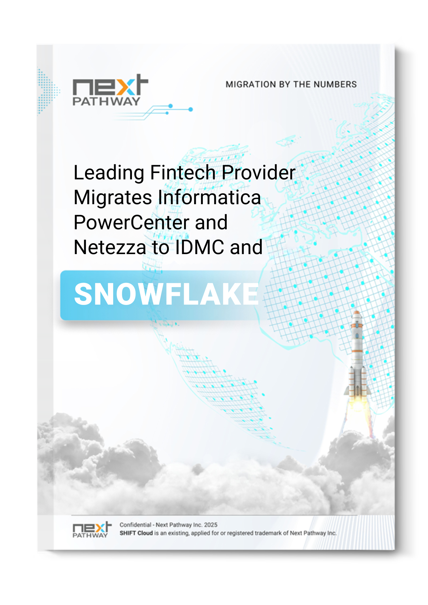 Leading Fintech Provider Migrates Informatica PowerCenter and Netezza to IDMC and Snowflake_Cover