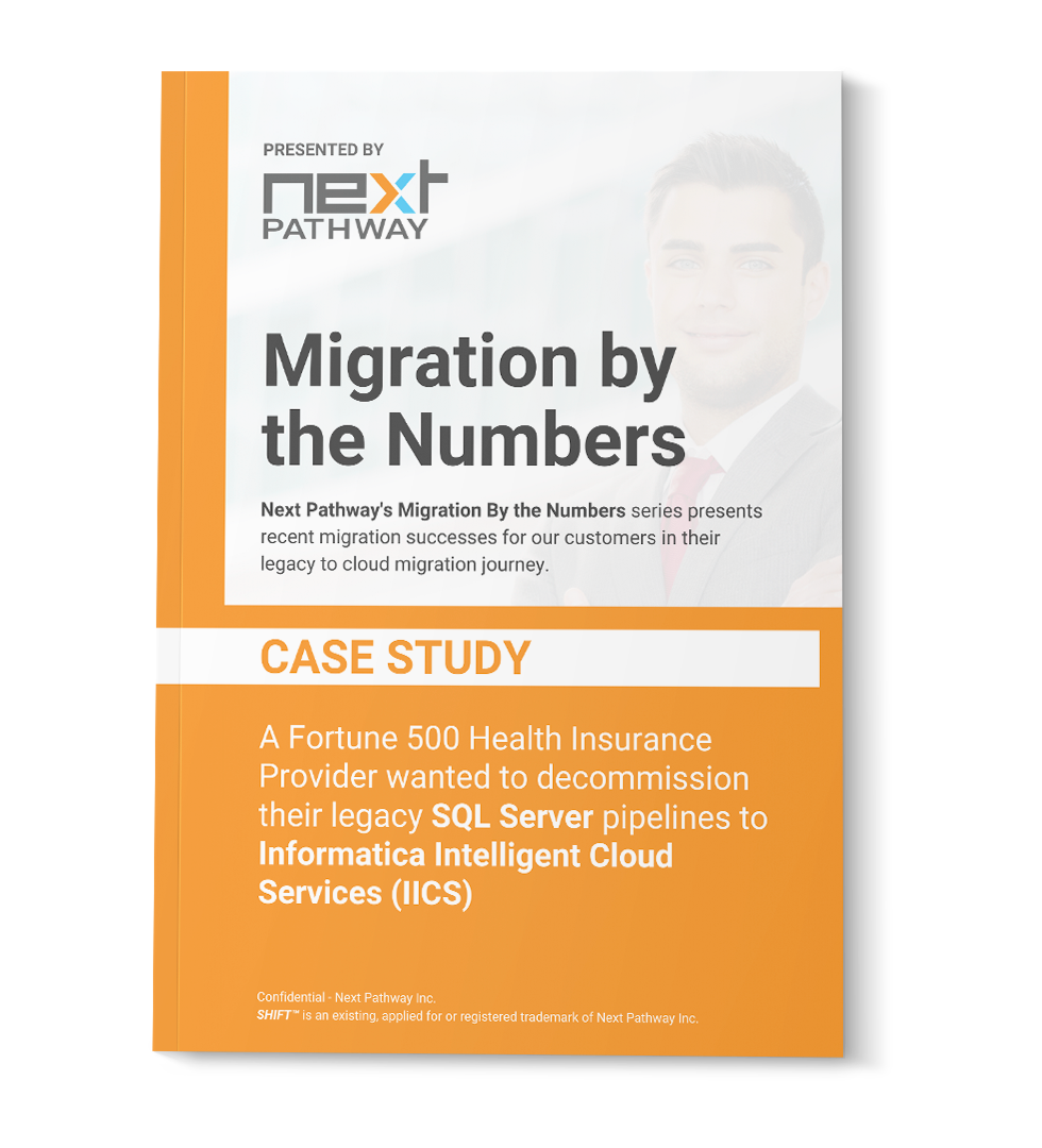 MU_MbN - A Fortune 500 Health Insurance Provider wanted to to decommission their legacy SQL Server Pipelines to Informatica Intelligent Cloud Services MU_MbN - A Fortune 500 Health Insurance Provider wanted to to decommission their legacy SQL Server Pipelines to Informatica Intelligent Cloud Services