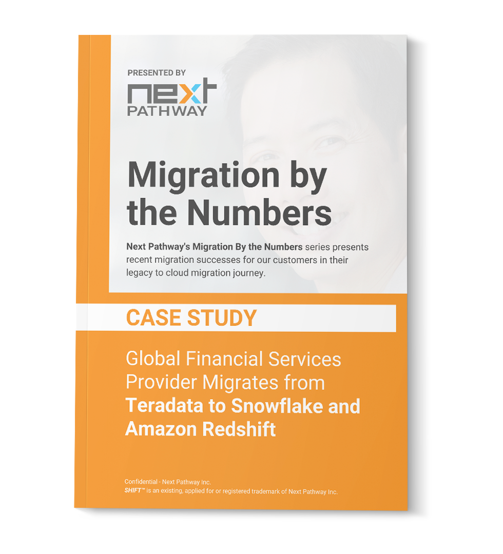 MU_MbN - Global Financial Services Provider Migrates from Teradata to Snowflake and Amazon Redshift  