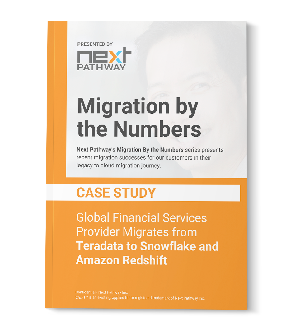 MU_MbN - Global Financial Services Provider Migrates from Teradata to Snowflake and Amazon Redshift