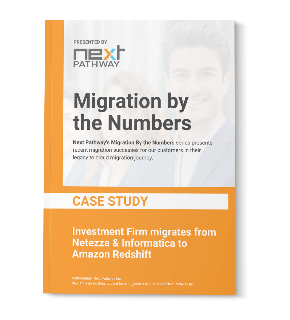 MU_MbN - Investment Firm migrates from Netezza & Informatica to Amazon Redshift_