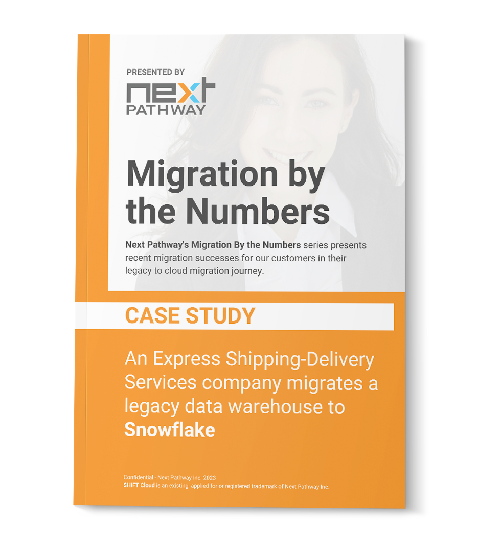 Express Shipping-Delivery Services Company Migrates A Legacy Data Warehouse To Snowflake