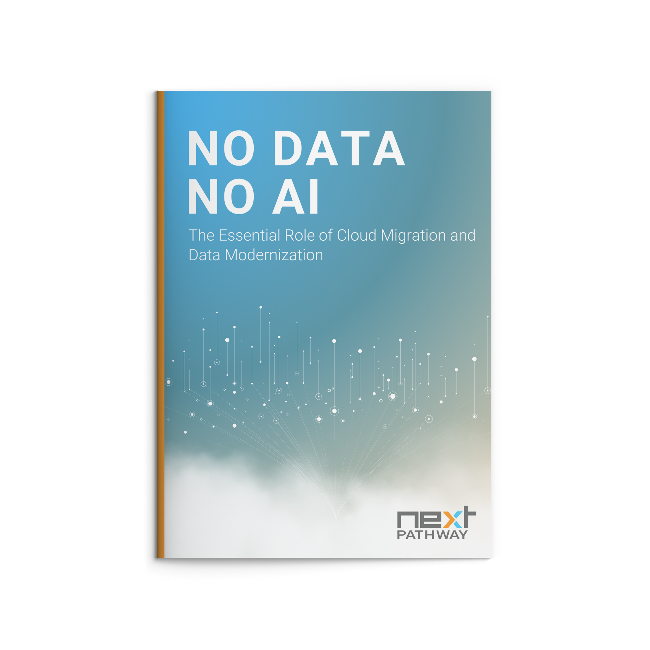 Small Cover_GUIDE Mockup_NO DATA NO AI_The Essential Role of Cloud Migration and Data Modernization_may2024