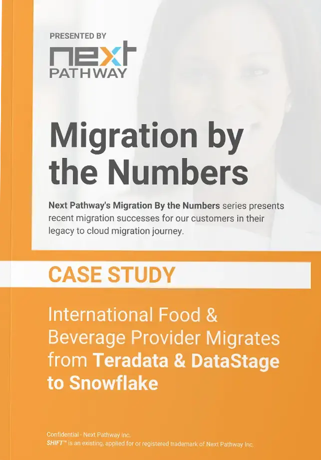 Teradata & IBM DataStage to Snowflake