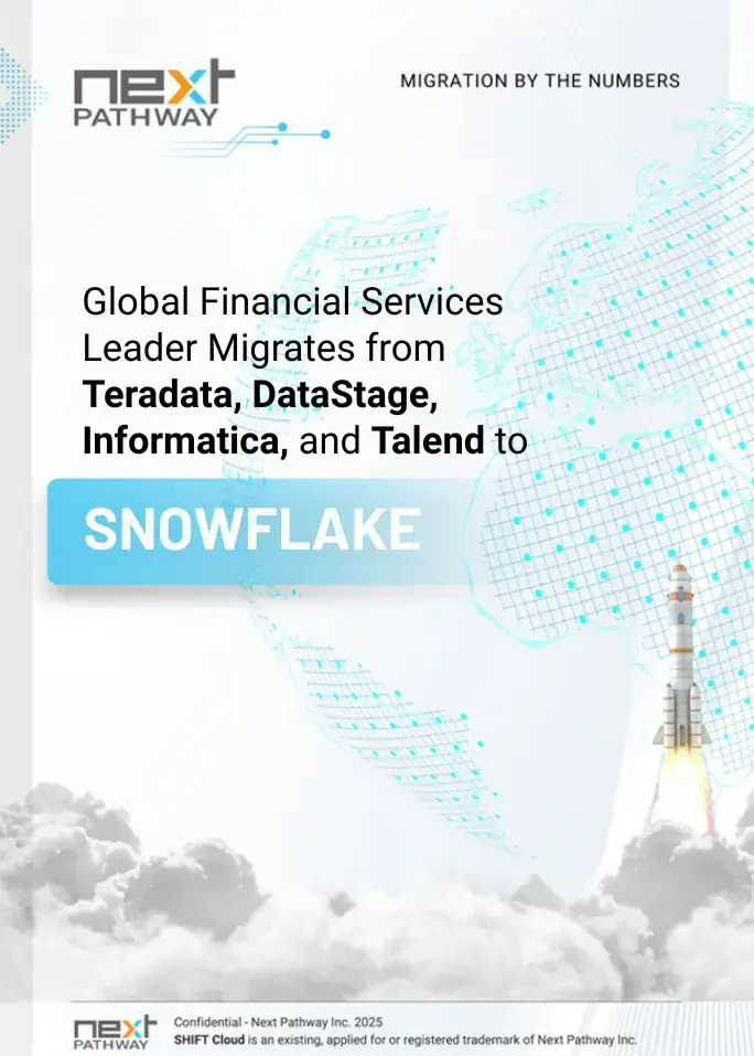 Teradata, DataStage, Informatica & Talend to Snowflake