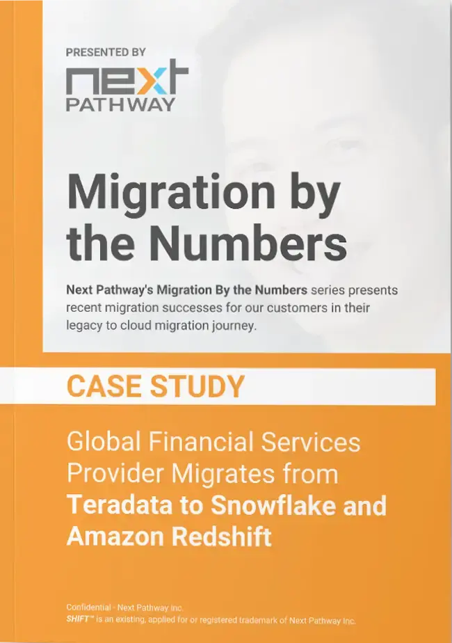 Teradata to Amazon Redshift and Snowflake