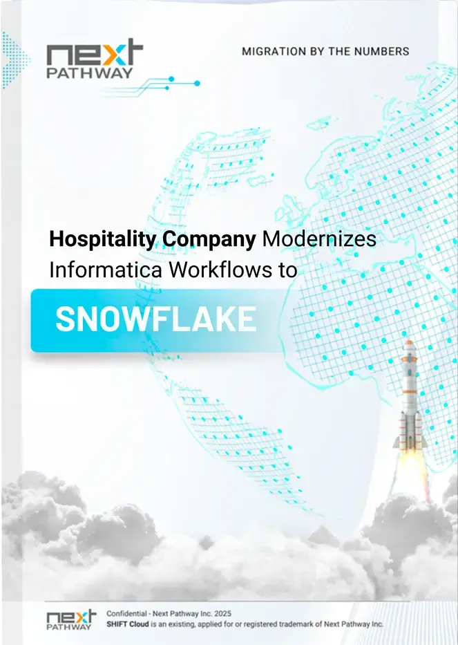 Informatica Workflows to Snowflake