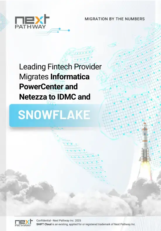 Informatica PowerCenter & Netezza to IDMC & Snowflake